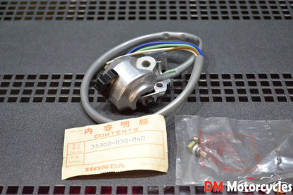 Honda genuine nos ca200 1964 horn dimmer handle switch gear pn 35300-030-040