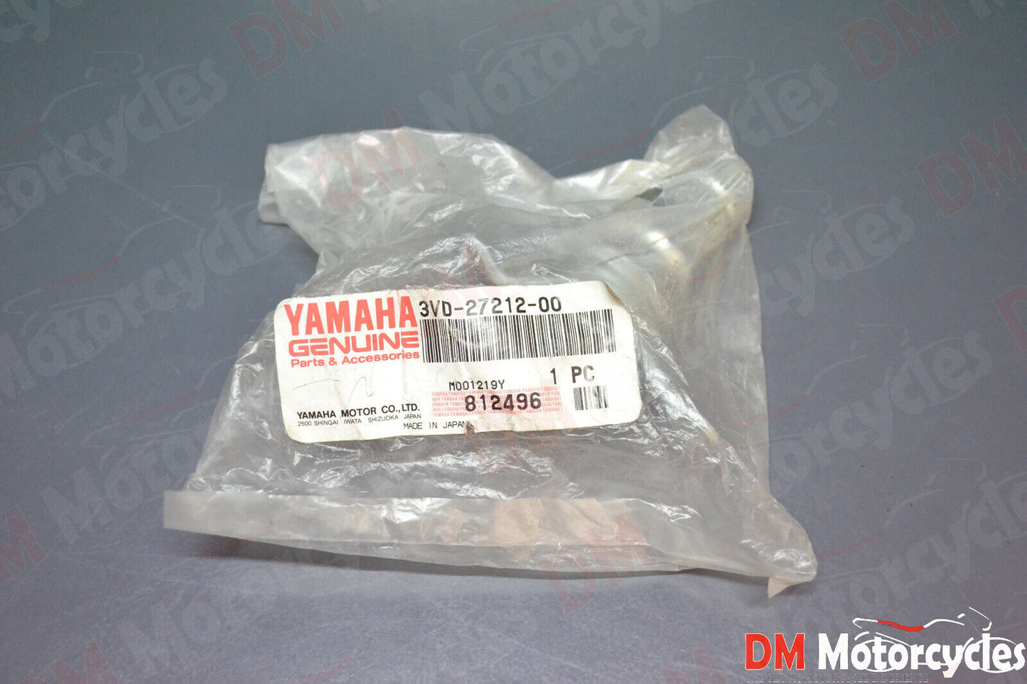 Yamaha genuine new tdm 850 rear brake pedal axis shaft pn 3vd-27212-00