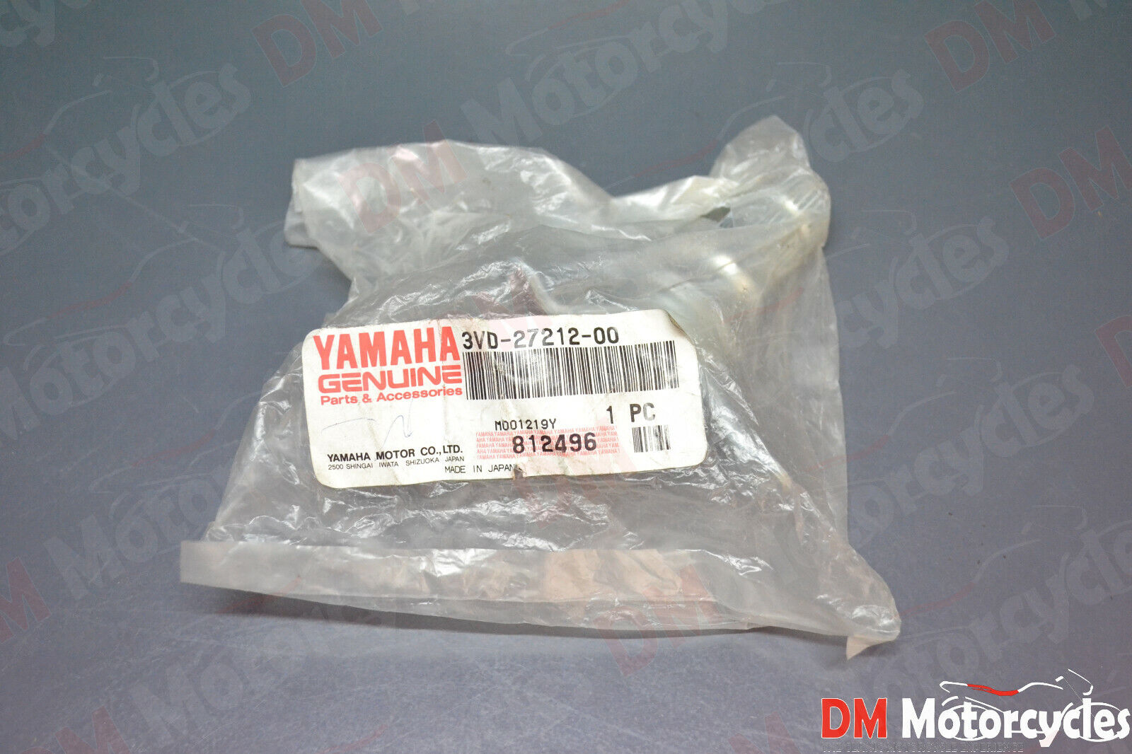 Yamaha genuine new tdm 850 rear brake pedal axis shaft pn 3vd-27212-00