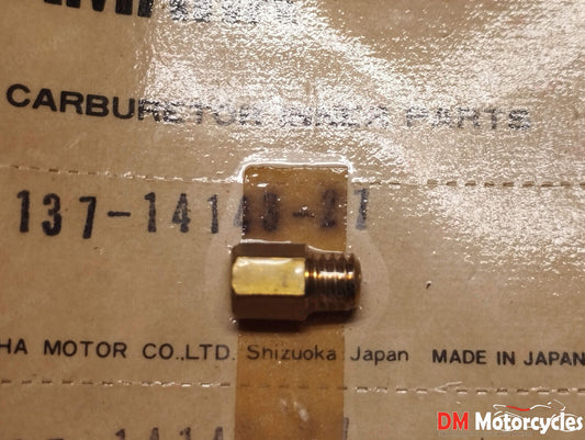 Yamaha genuine new rd 350 dt 125 80 yt 125 main jet no 105 pn 137-14143-21