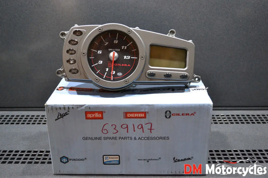 Piaggio genuine new gilera runner 50 2006 2008 speedometer gauge assy pn 639197