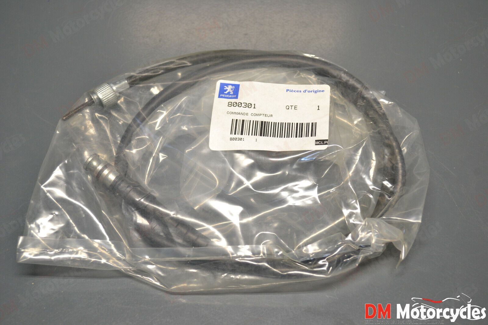 Peugeot genuine new Sum up 125 speedo meter tacho cable pn 800301