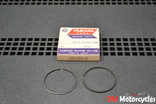 Yamaha genuine nos bw80 pw80 0.50 over size piston ring pn  5t0-11610-20
