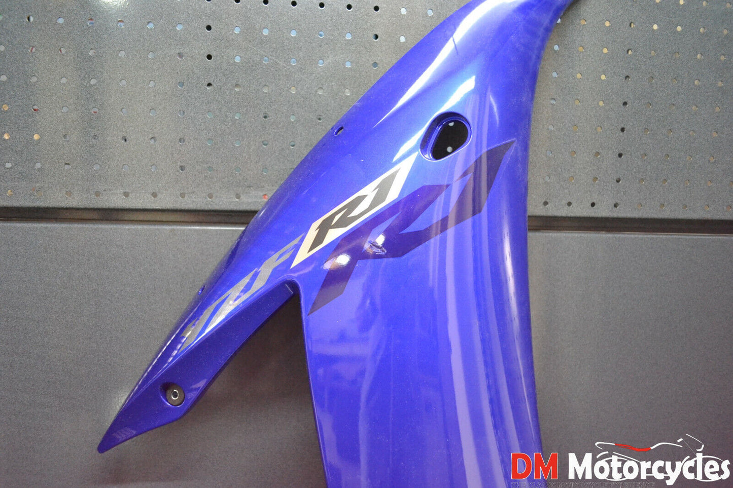 Yamaha genuine new yzf r1 2002 lh side panel 1 fairing pn 5pw-y283v-10-p1
