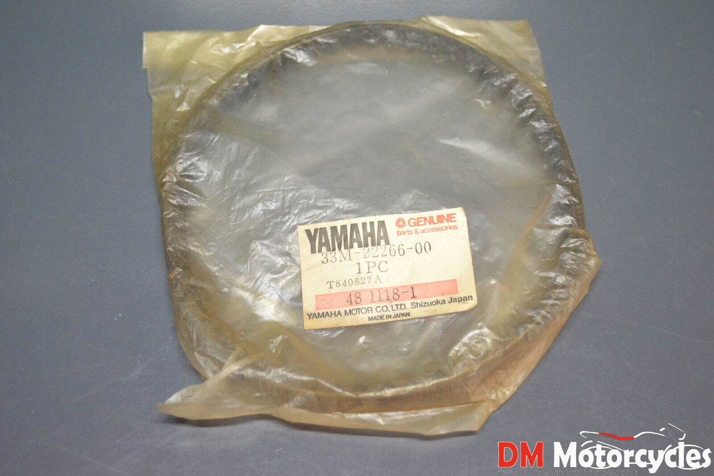 Yamaha genuine nos fj600 fj 600 1994 rear shock adjustment belt pn 33m-22266-00