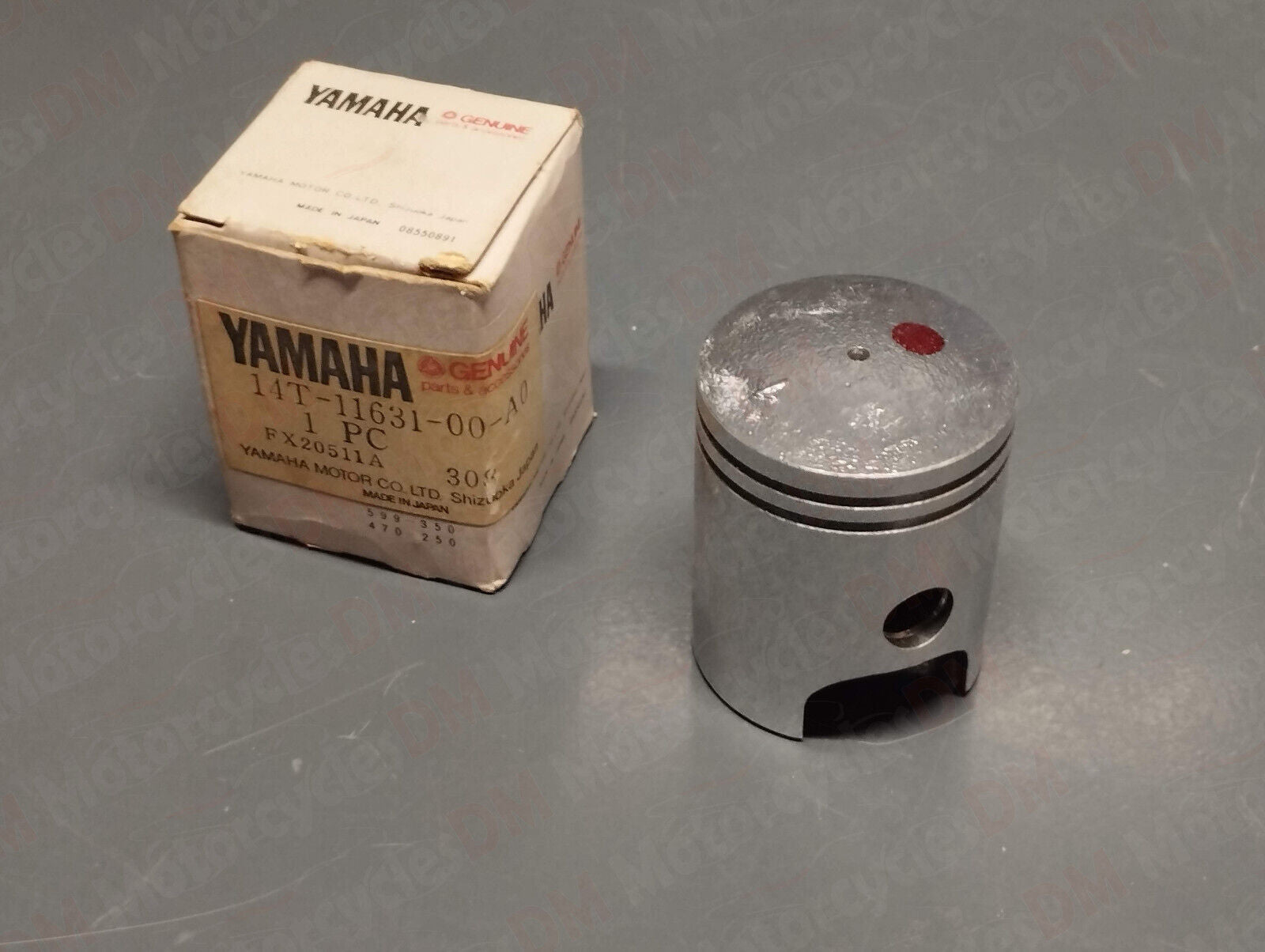 Yamaha genuine nos ca sh cy 50 standard piston pn 14t-11631-00-a0