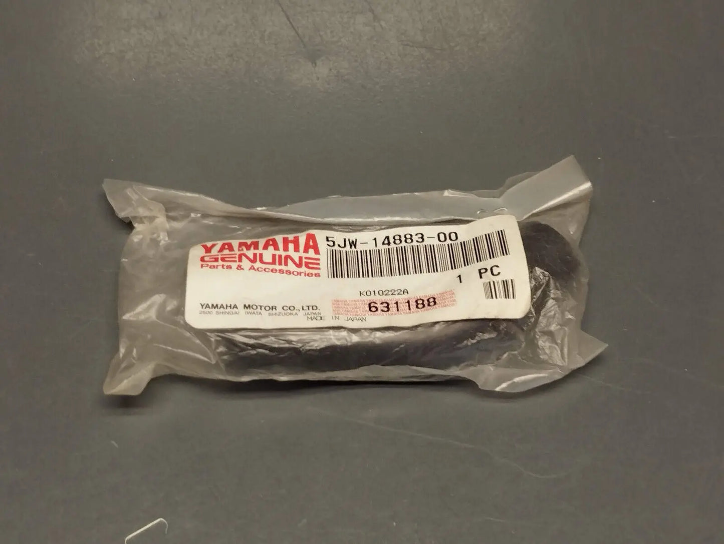 Yamaha genuine new fjr 1300 air induction system bend 3 hose pn 5jw-14883-00