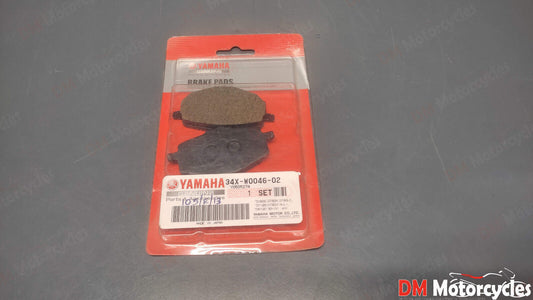 Yamaha genuine new tt xt rt dt ysr brake pad kit pn 34x-w0046-02