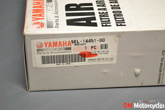 Yamaha genuine new xvs 1100 dragstar air filter cleaner pn 5el-14451-00
