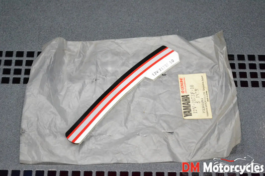 YAMAHA GENUINE NOS XT125 XT 125 RH SIDE COVER DECAL PN 12V-2173F-10