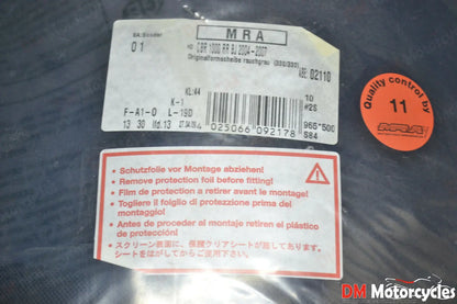 Genuine new MRA tint stantard shape windshield Honda CBR1000RR 2004 2007