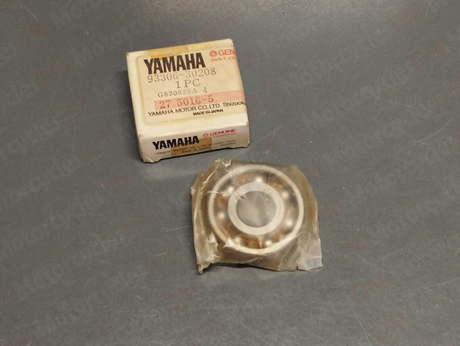 Yamaha genuine nos xv 750 1000 1100 dt rz rd 125 xc 150 bearing pn 93306-30208