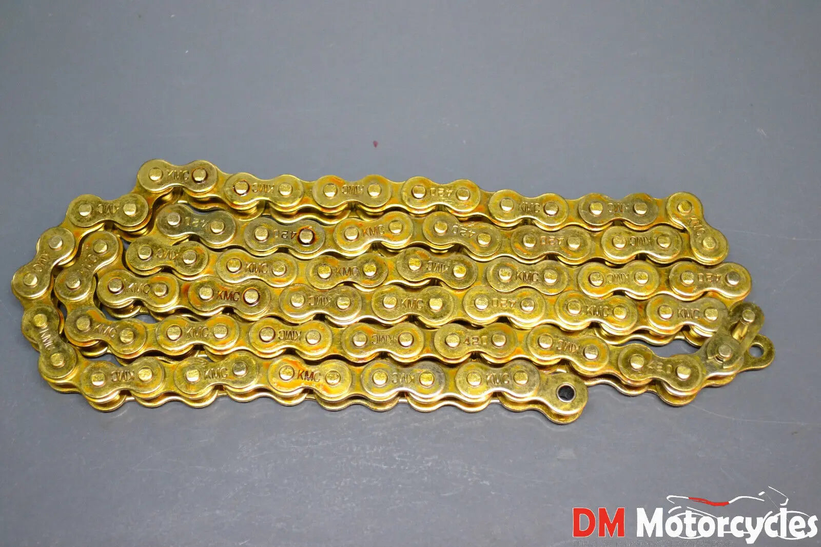 KMC Gold motorcycle chain 420 90 links for Monkey Dax chaly c90 gorilla chappy