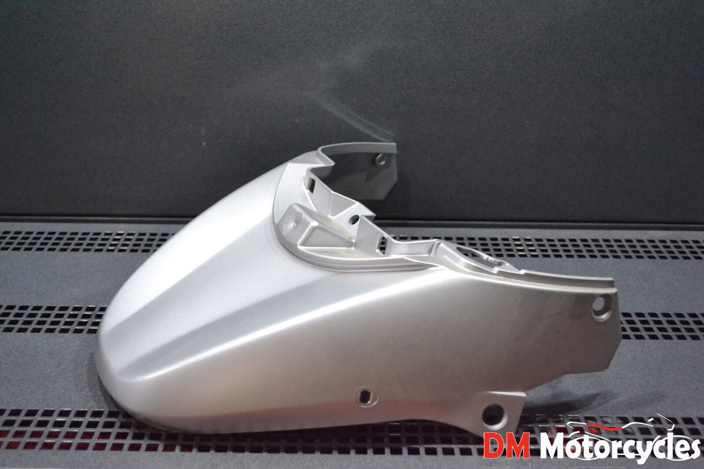 Peugeot genuine new trekker 50 lower front shield - gray technium pn 738617gt