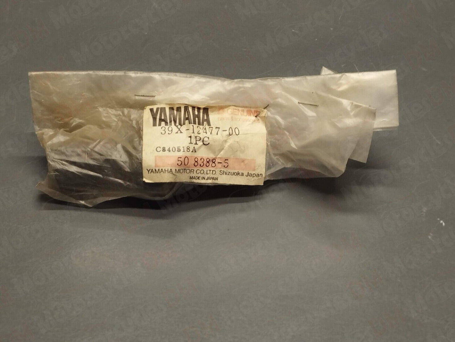 Yamaha genuine nos yz 250 84-85 radiator hose pipe 7 pn 39x-12477-00