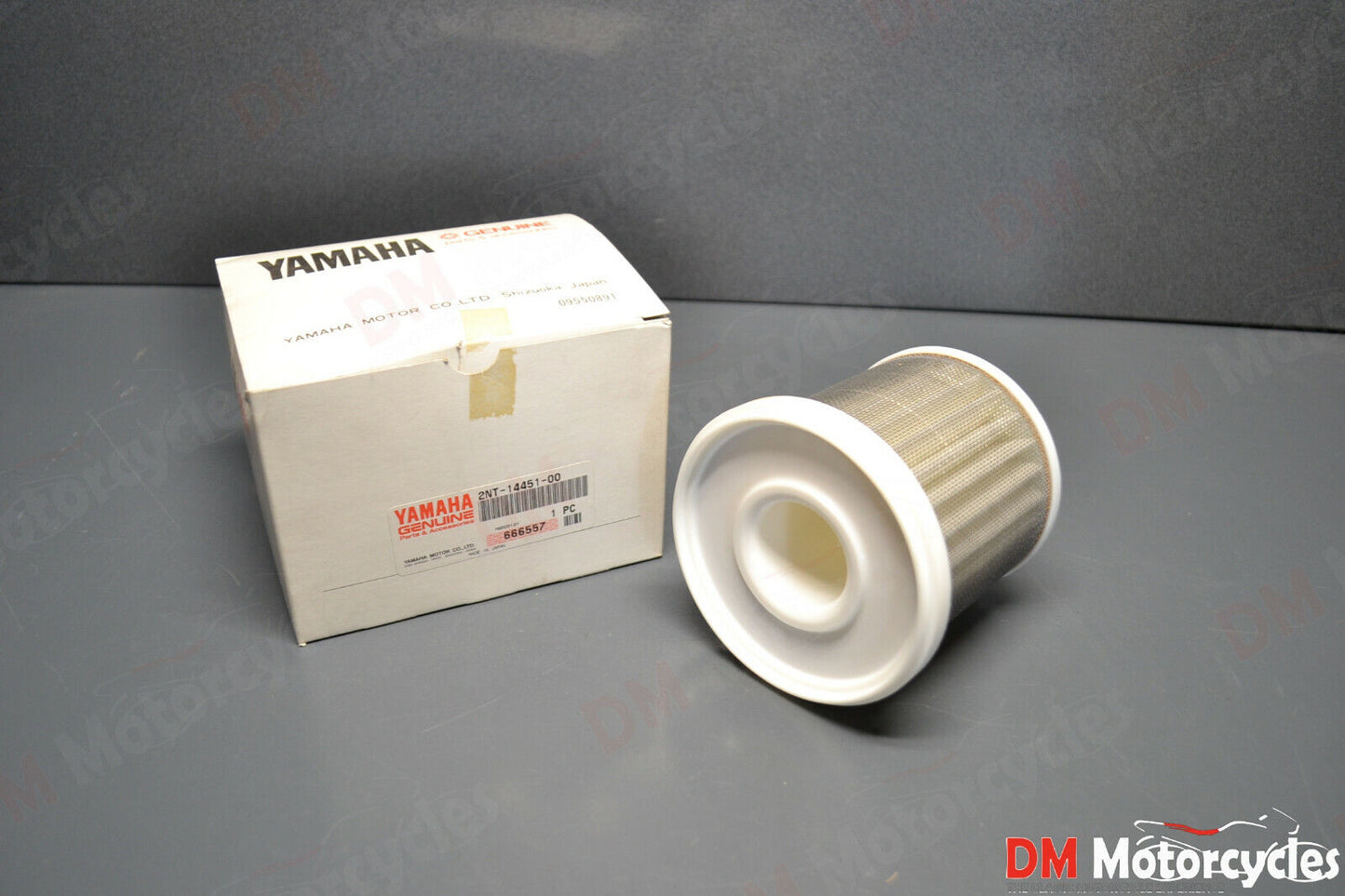 Yamaha genuine new xv535 virago 96 - 03 air filter cleaner pn 2nt-14451-00