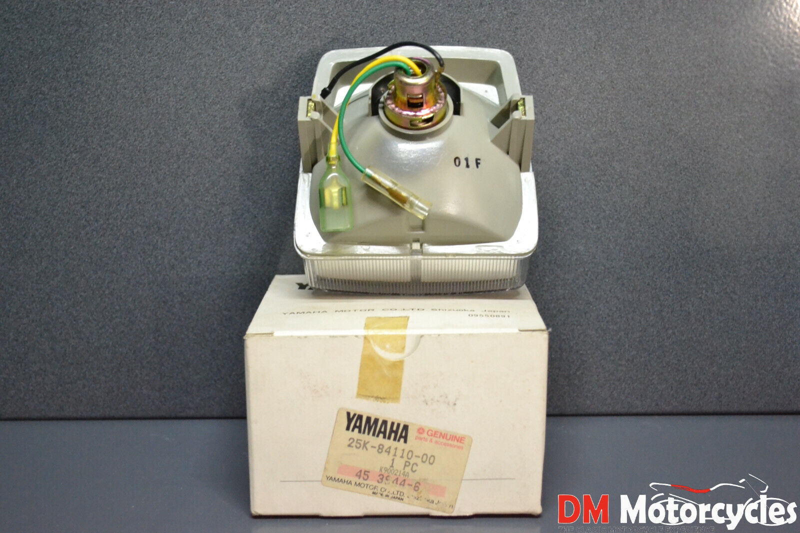 Yamaha genuine nos passol 2 head light with wiring pn 25k-84110-00