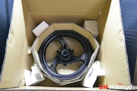 Yamaha genuine new xp 500 tmax 500 2001 front cast wheel rim pn 5gj-25168-00-33