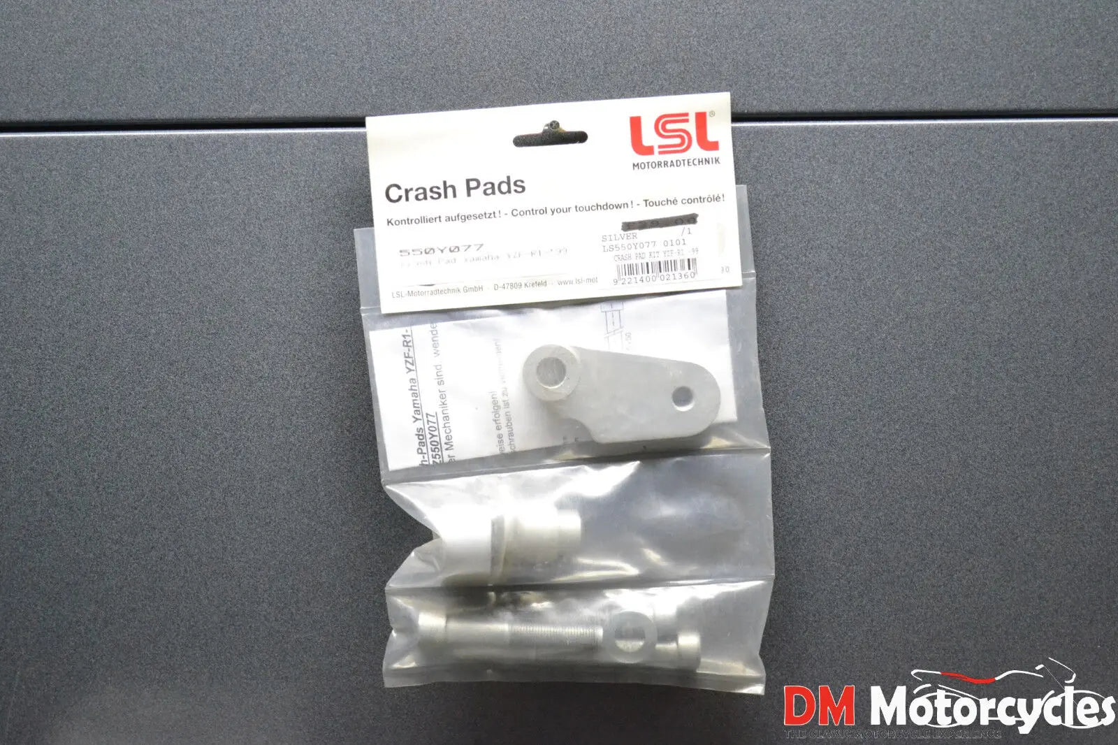 Lsl genuine crash protector mounting kit yamaha r1 98 - 99 pn ls550y077