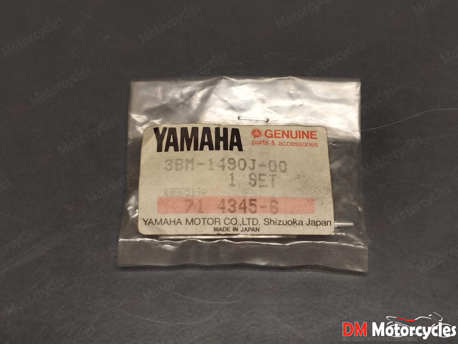 Yamaha genuine nos xv 500 virago xv 535 carburetor needle set pn 3bm-1409j-00