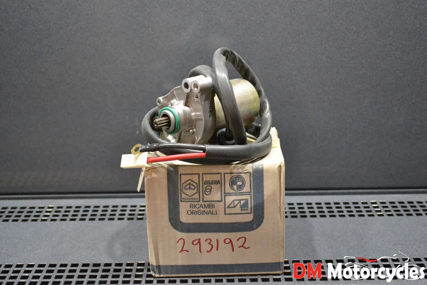 Piaggio genuine new skipper 125 150 lx starter motor pn 293192