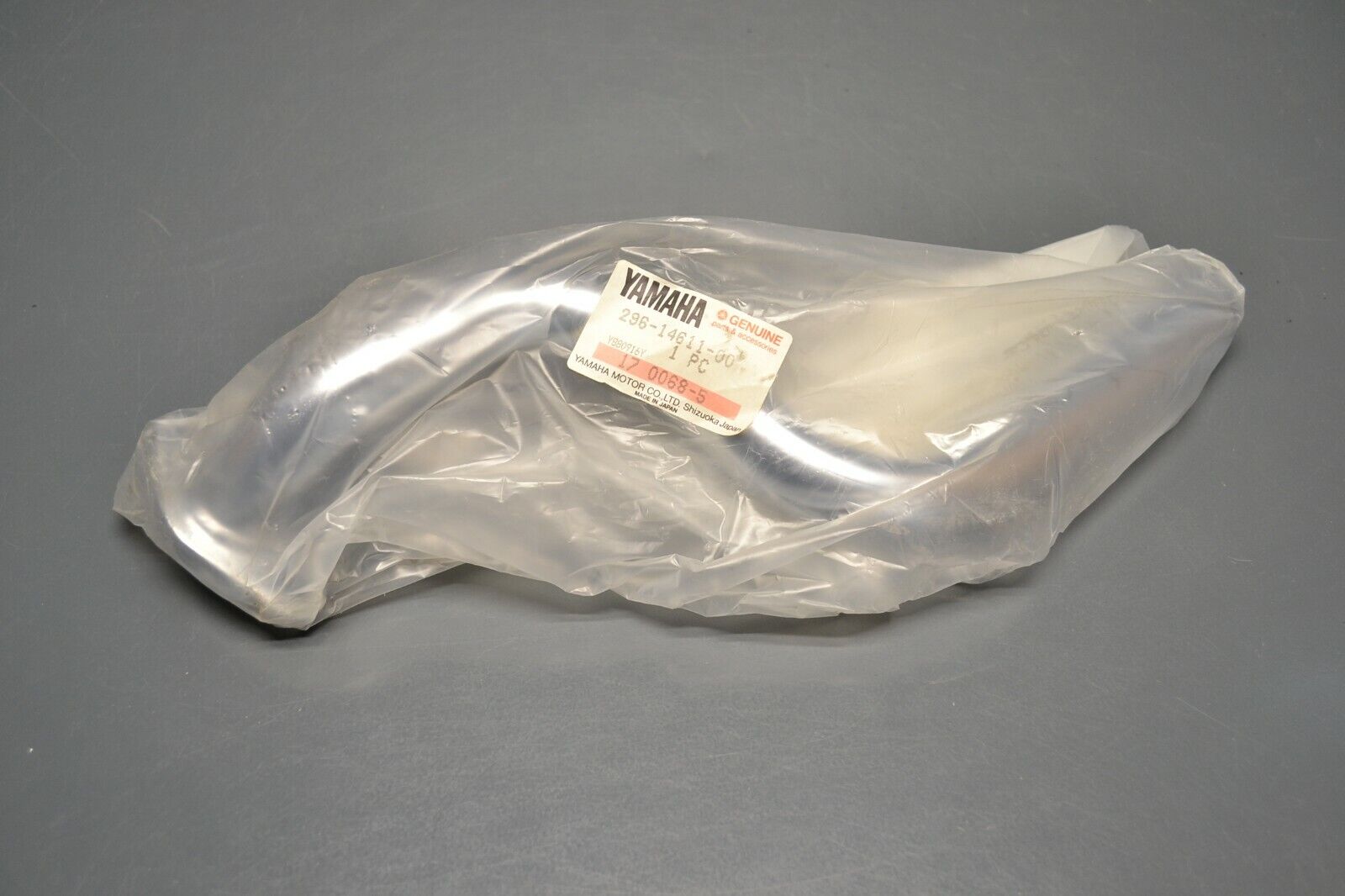Yamaha genuine nos V80 v75 mate exhaust muffler header pipe pn 296-14611-00