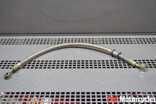 Yamaha genuine nos fz750p fz 750 police 1985 front brake hose 1 pn 4as-25873-01