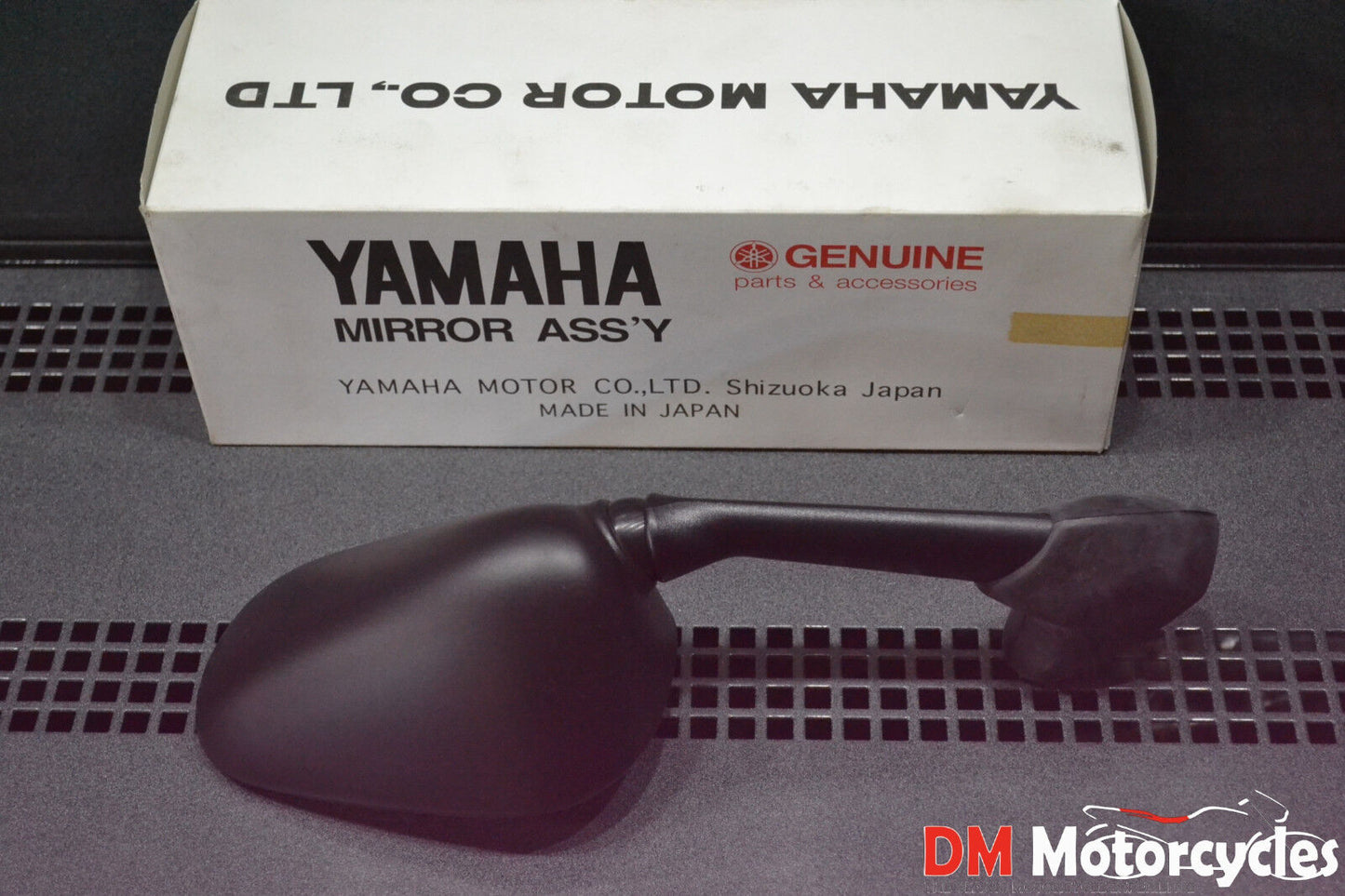 Yamaha genuine new yzf r6 2003 - 2009 left mirror pn 5sl-26280-00