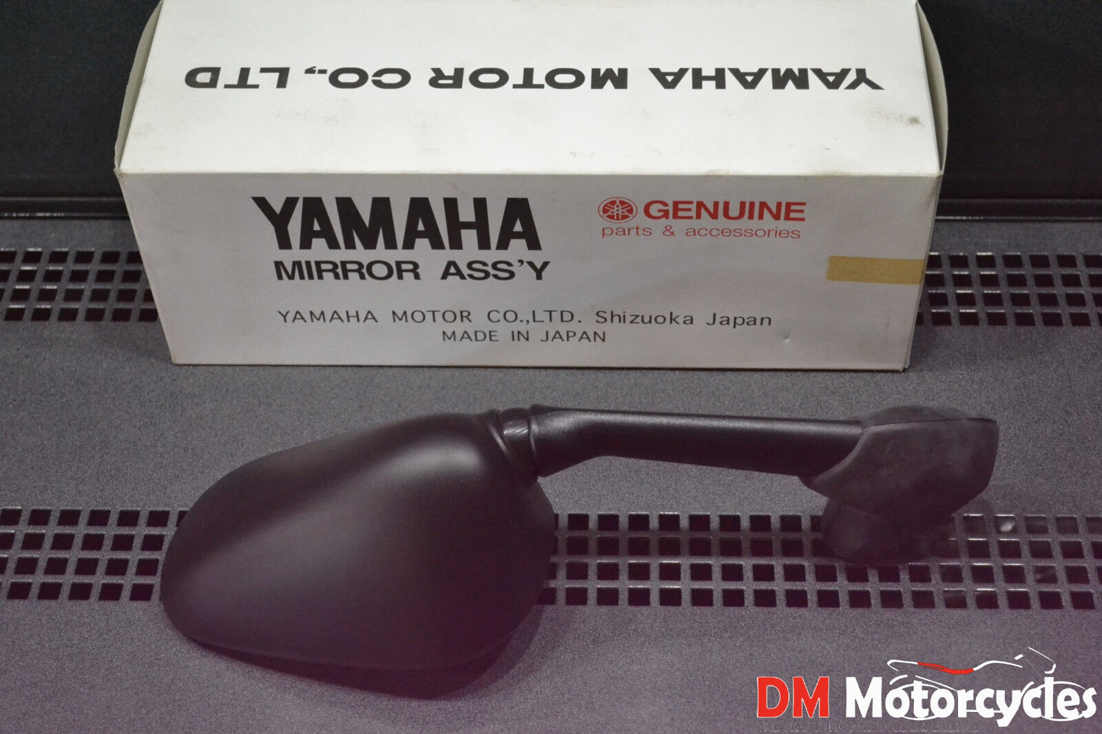 Yamaha genuine new yzf r6 2003 - 2009 left mirror pn 5sl-26280-00