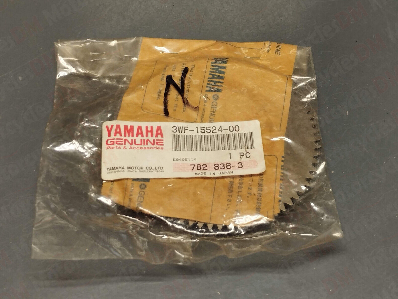 Yamaha genuine new ba50 cy90 ya90 tzr80 ye80 wheel starter gear pn 3wf-15524-00