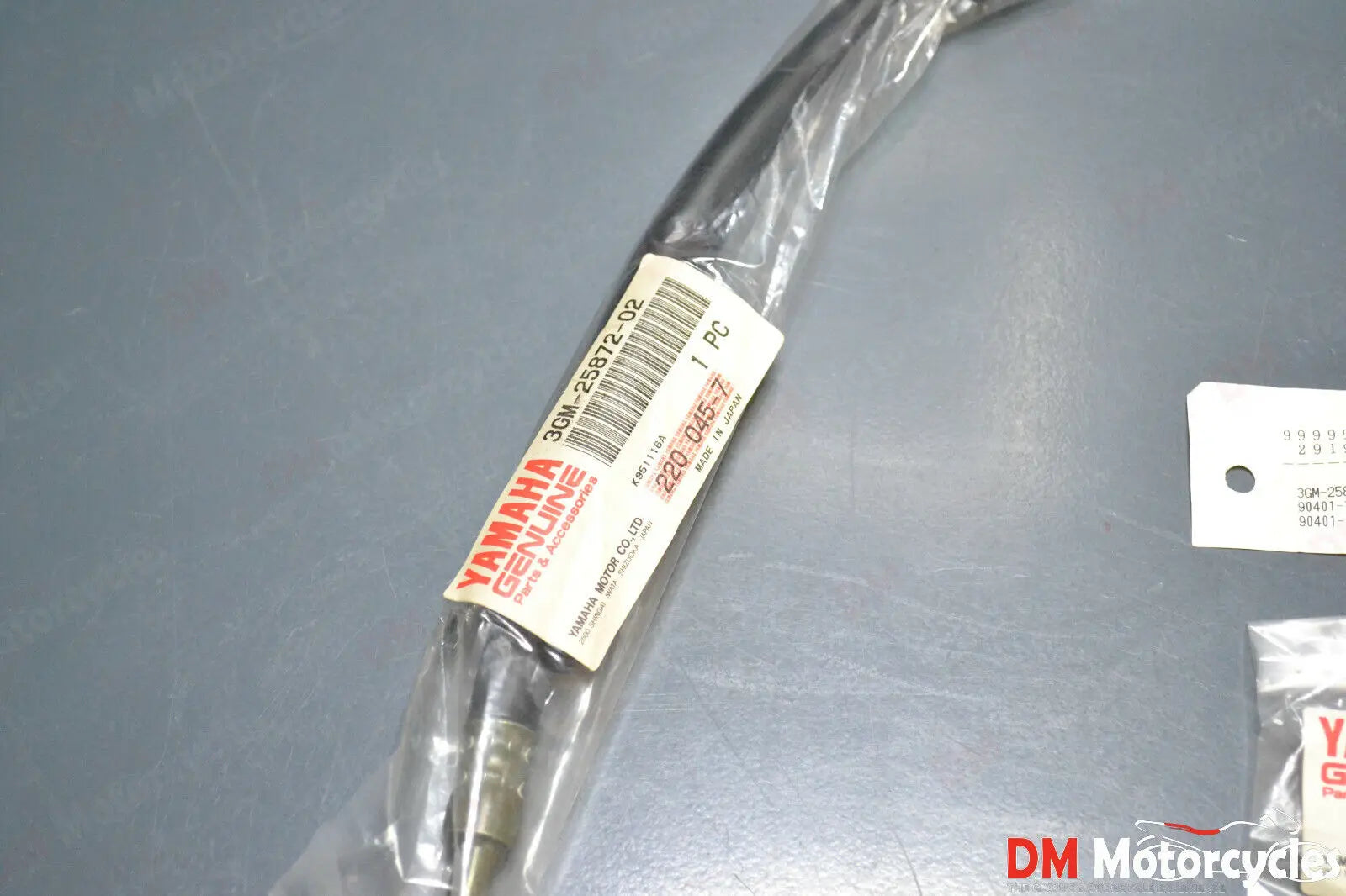 Yamaha genuine new dt 125 1999 brake hose 1 kit pn 3gm-25872-02