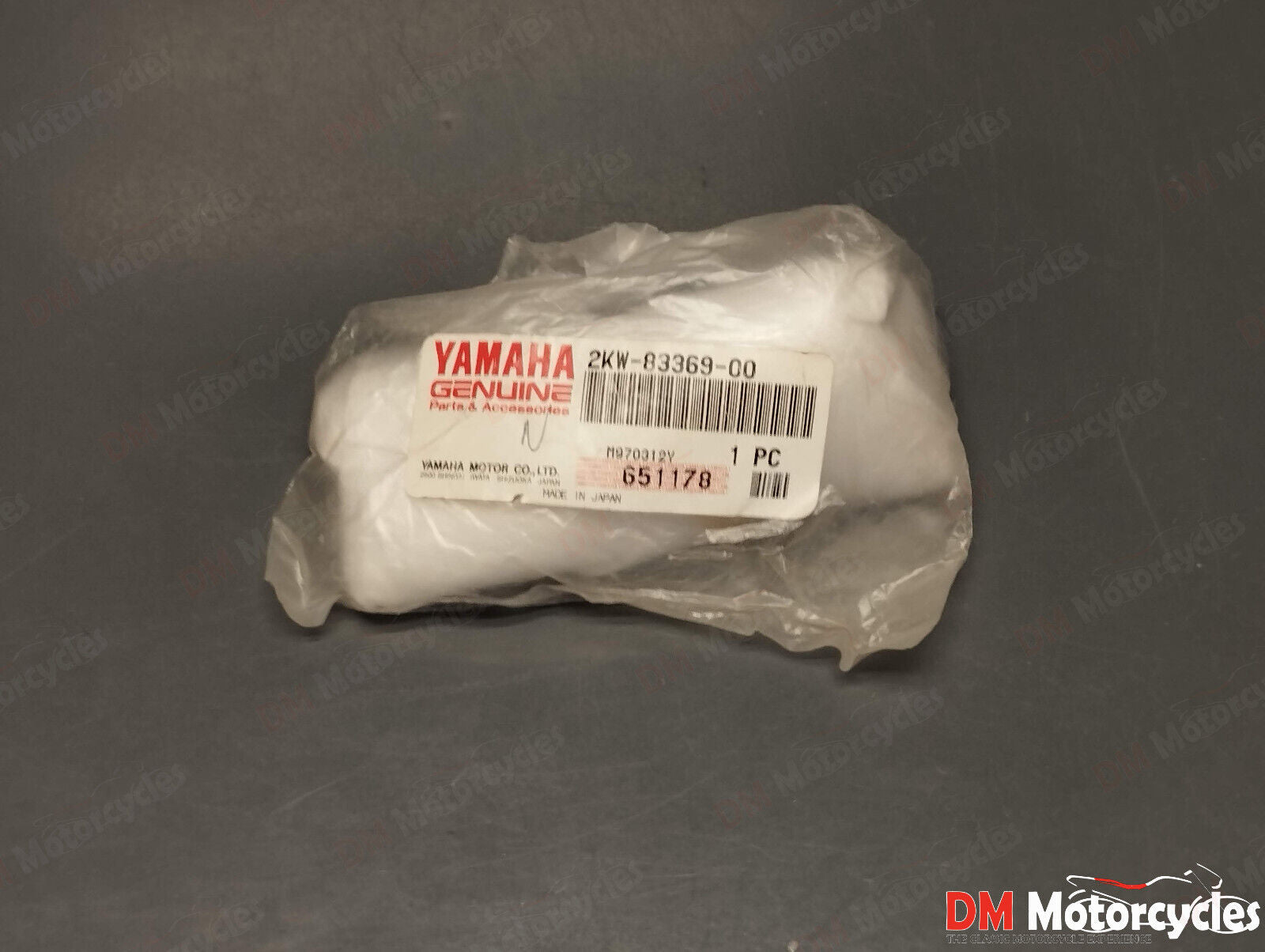 Yamaha genuine new fz 750 p fz 750 bracket pn 2kw-83369-00