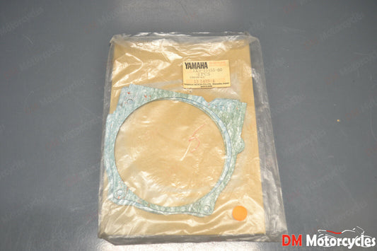 Yamaha genuine nos dt100 rt100 left crankcase cover gasket pn 1x0-15455-00