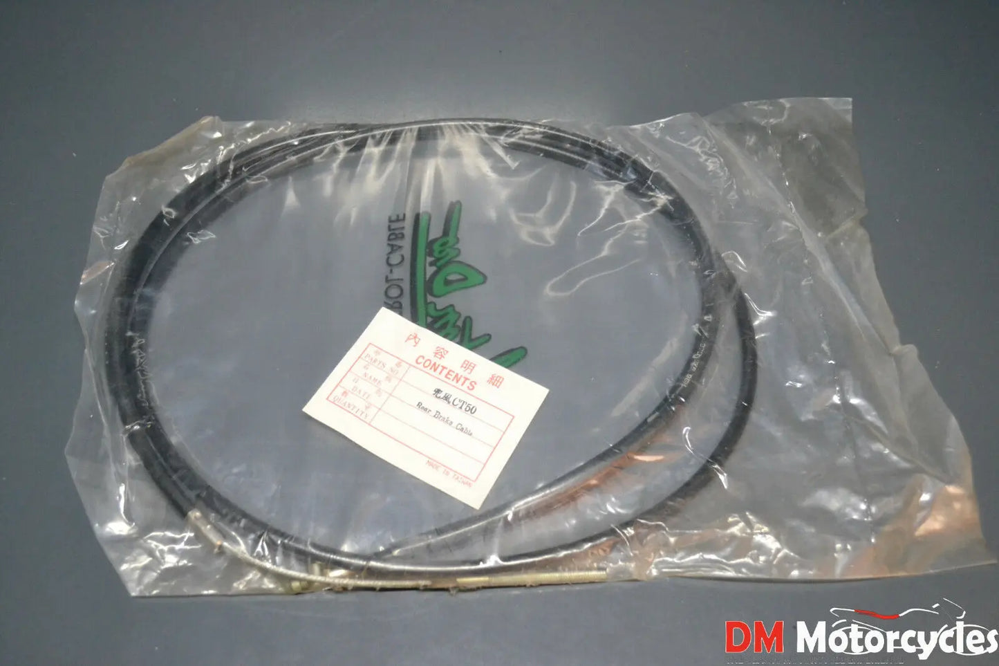 Nos honda ct50 ct 50 aftermarket rear brake cable direct replacement 