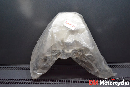 Peugeot genuine new trekker 50 lower front shield - gray technium pn 738617gt
