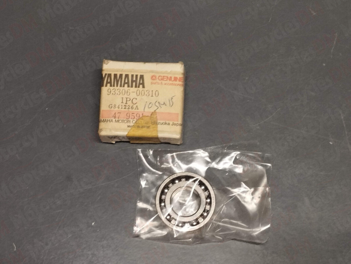 Yamaha genuine nos cg cj 50 srx xt 250 xt 350 bearing 93306-00310