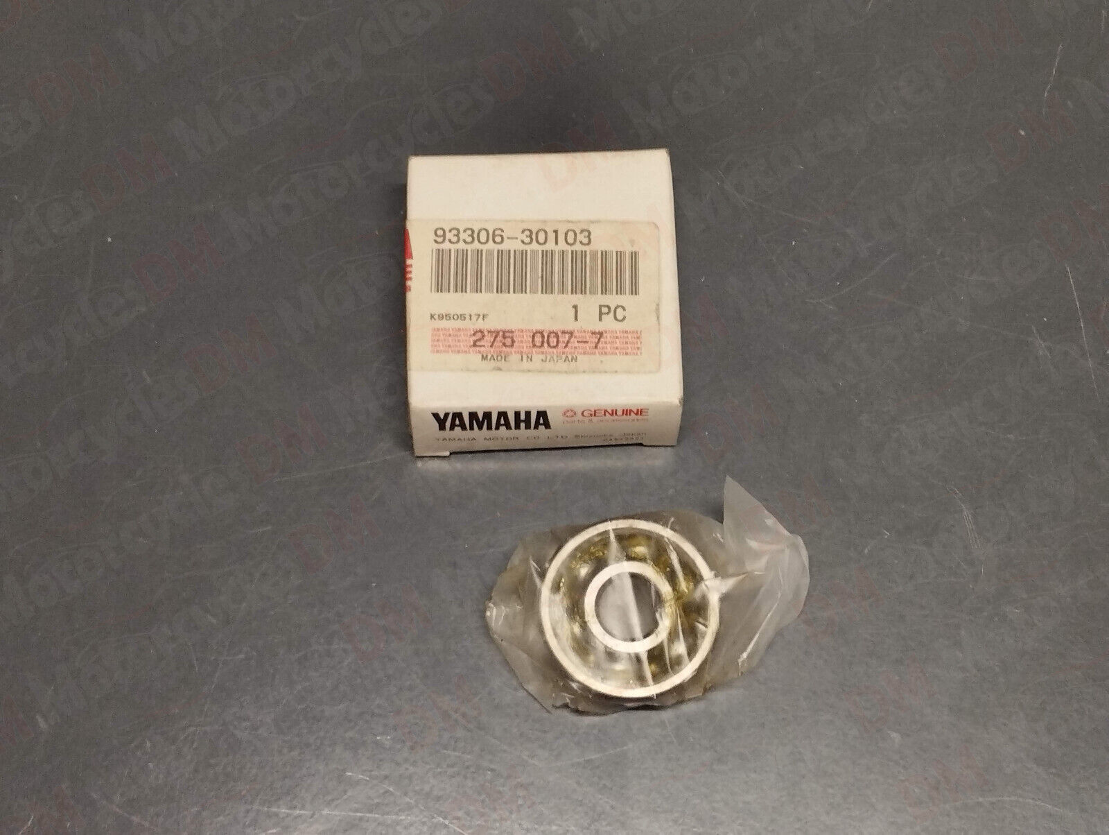 Yamaha genuine new xt 125 200 xc 125 150 ty250 dt 100 125 bearing pn 93306-30103