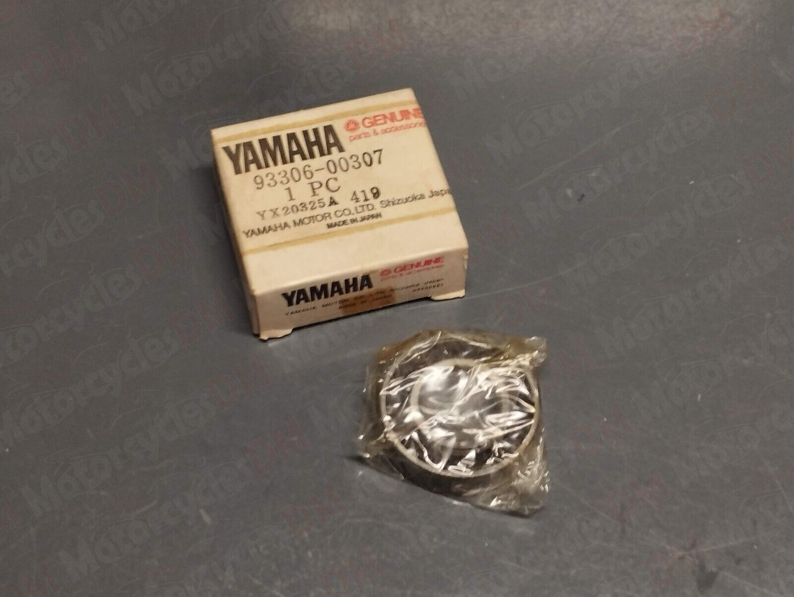 Yamaha genuine nos cs cy ya yh yn yq 50 bearing pn 93306-00307