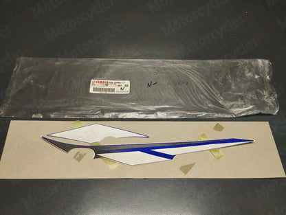 Yamaha genuine new yzf r1 2003 cowling 2 sticker decal graphic set 5pw-283b2-10