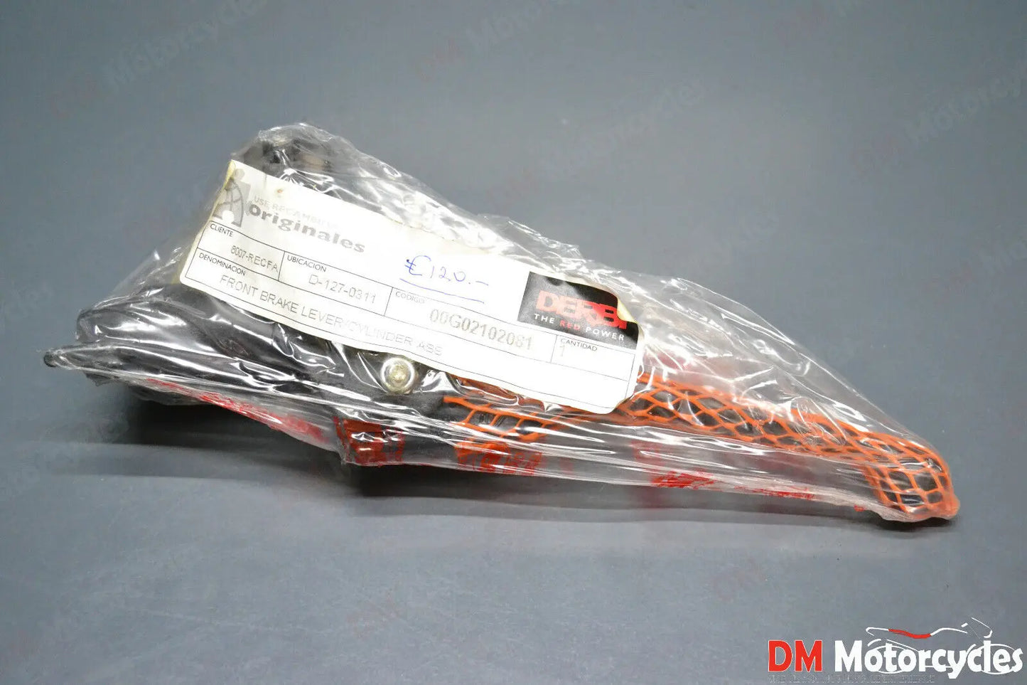 Derbi genuine new Senda Atlantis AJP front brake master cylinder pn 00g02102081