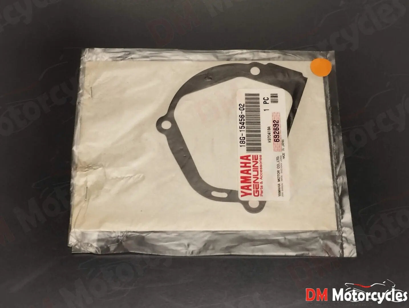 Yamaha genuine new dt 125 175 oil pump cover gasket pn 18g-15456-02