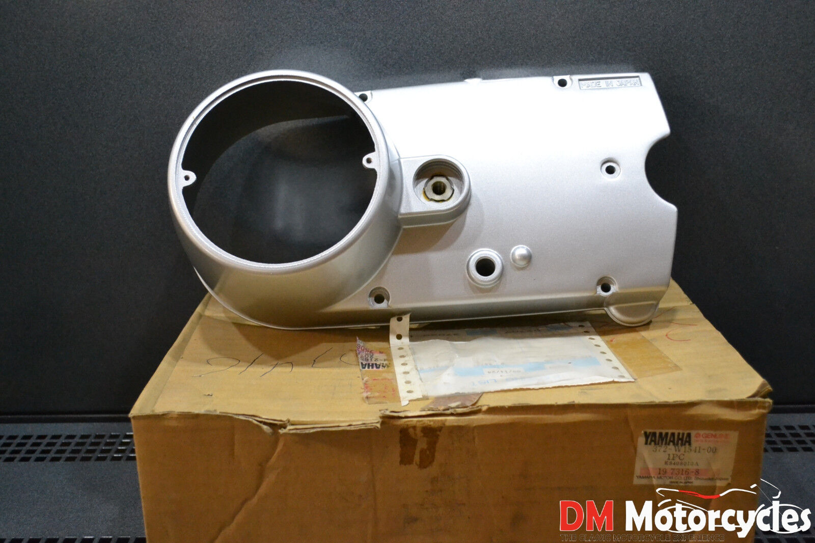 Yamaha genuine nos ya6 ya 6 1966 crankcase cover assy pn 372-w1541-00