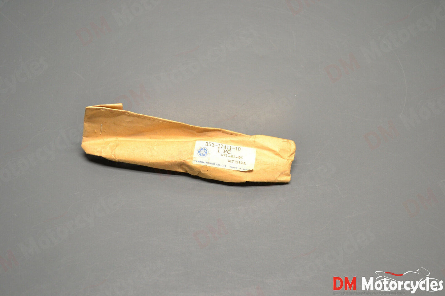 Yamaha genuine nos lb 50 yz 50 80 main axle shaft pn 353-17411-00