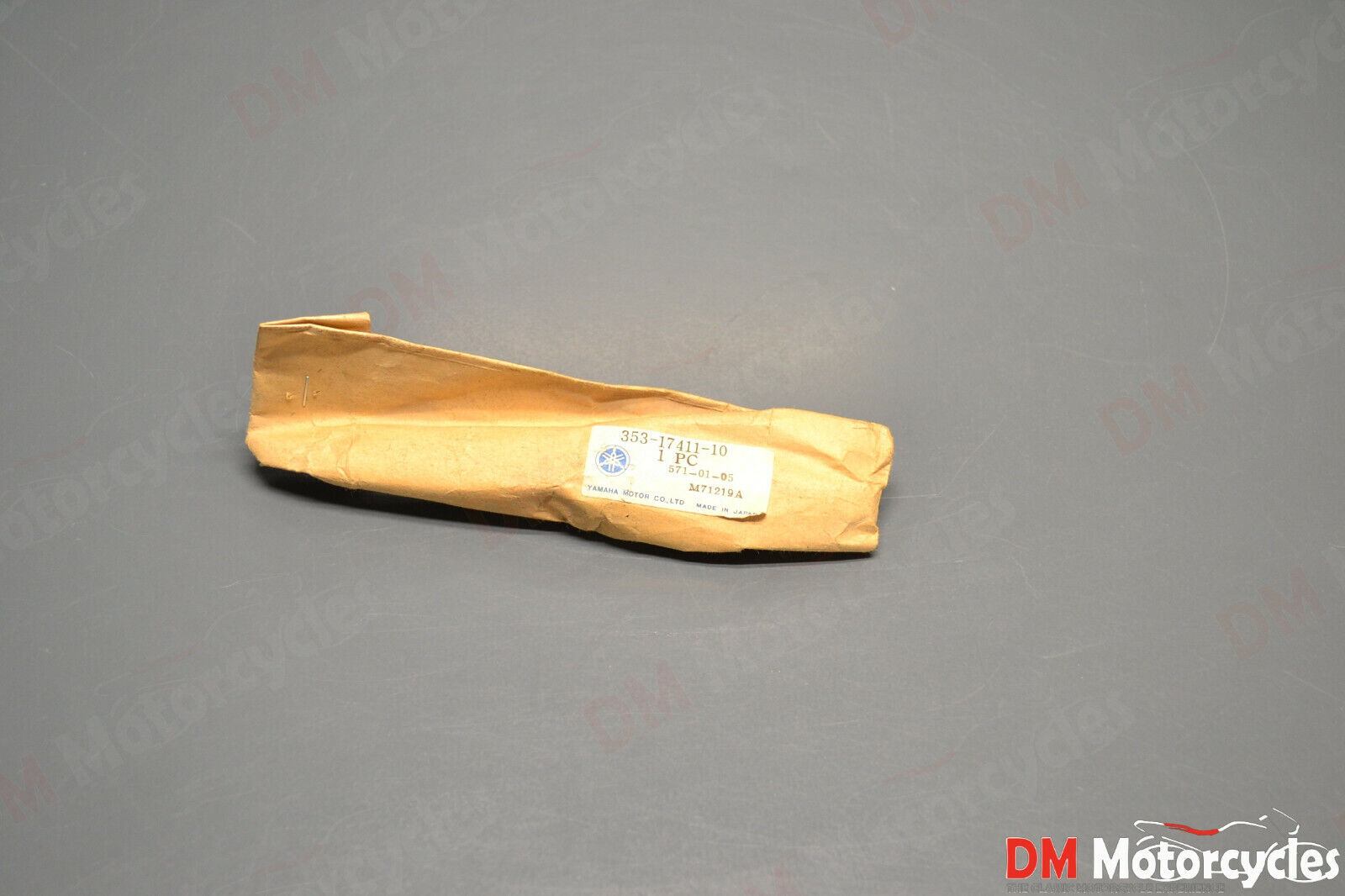 Yamaha genuine nos lb 50 yz 50 80 main axle shaft pn 353-17411-00