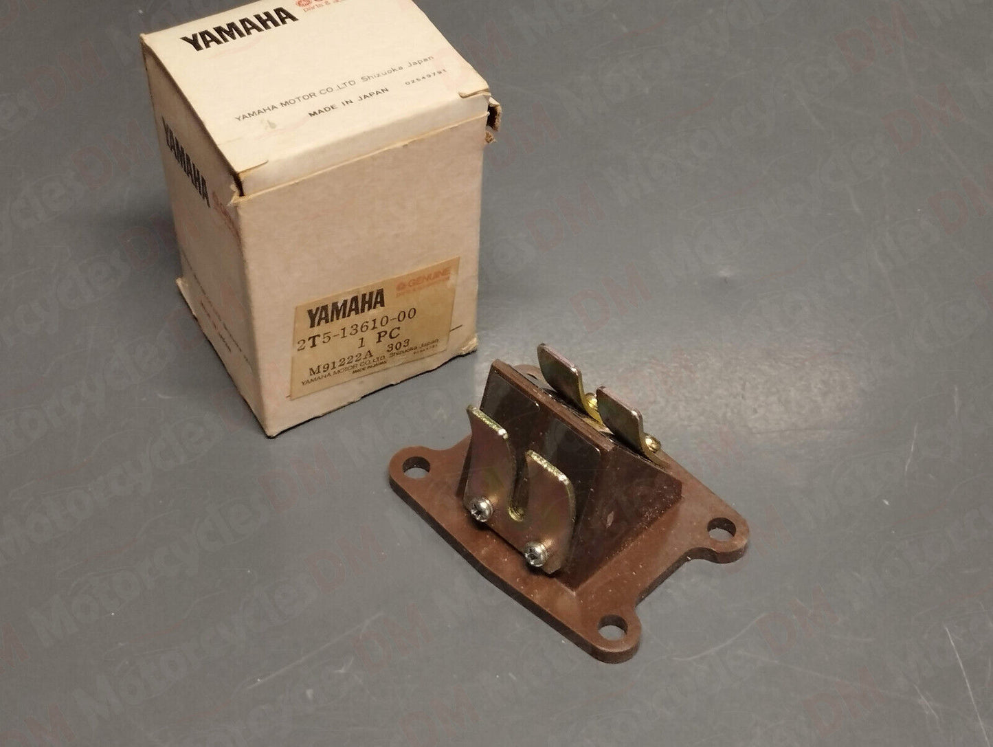 Yamaha genuine nos lb 50 1980 lb 80 1981 reed valve assy pn 2t5-13610-00