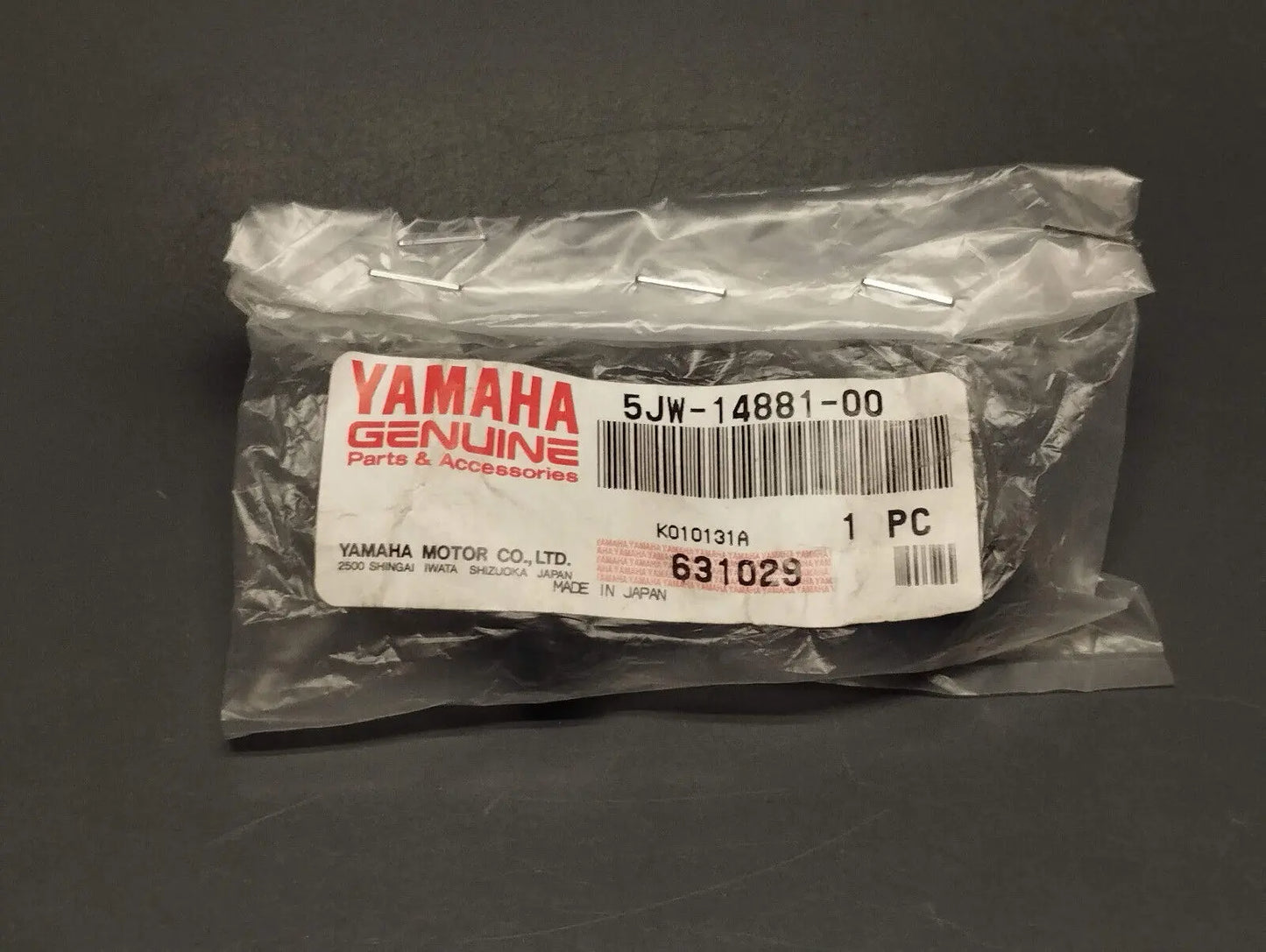 Yamaha genuine new fjr 1300 air induction system bend 1 hose pn 5jw-14881-00