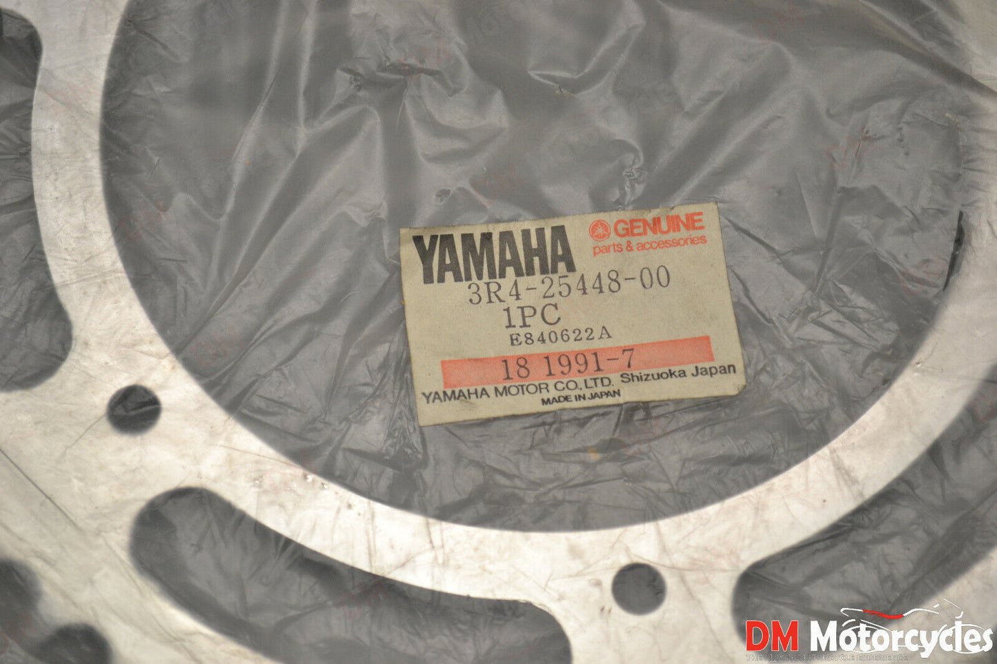 Yamaha genuine nos yz490 yz 490 motocross 48t aluminum sprocket pn 3r4-25448-00