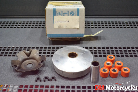 Piaggio genuine new zip 50 variator half pulley assy pn cm103004