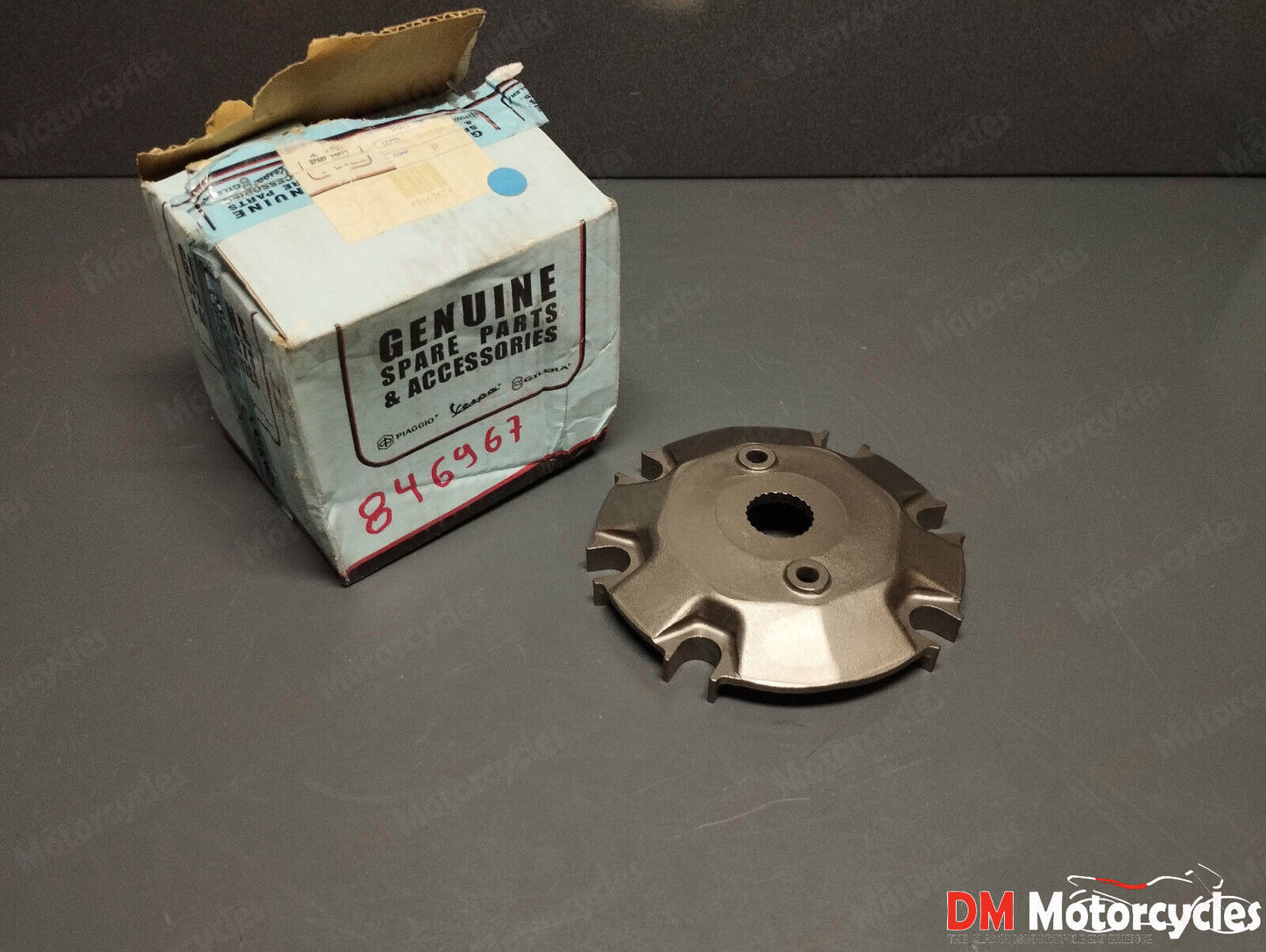 Piaggio genuine new gilera gp 800 2007 drive pulley pn 846967