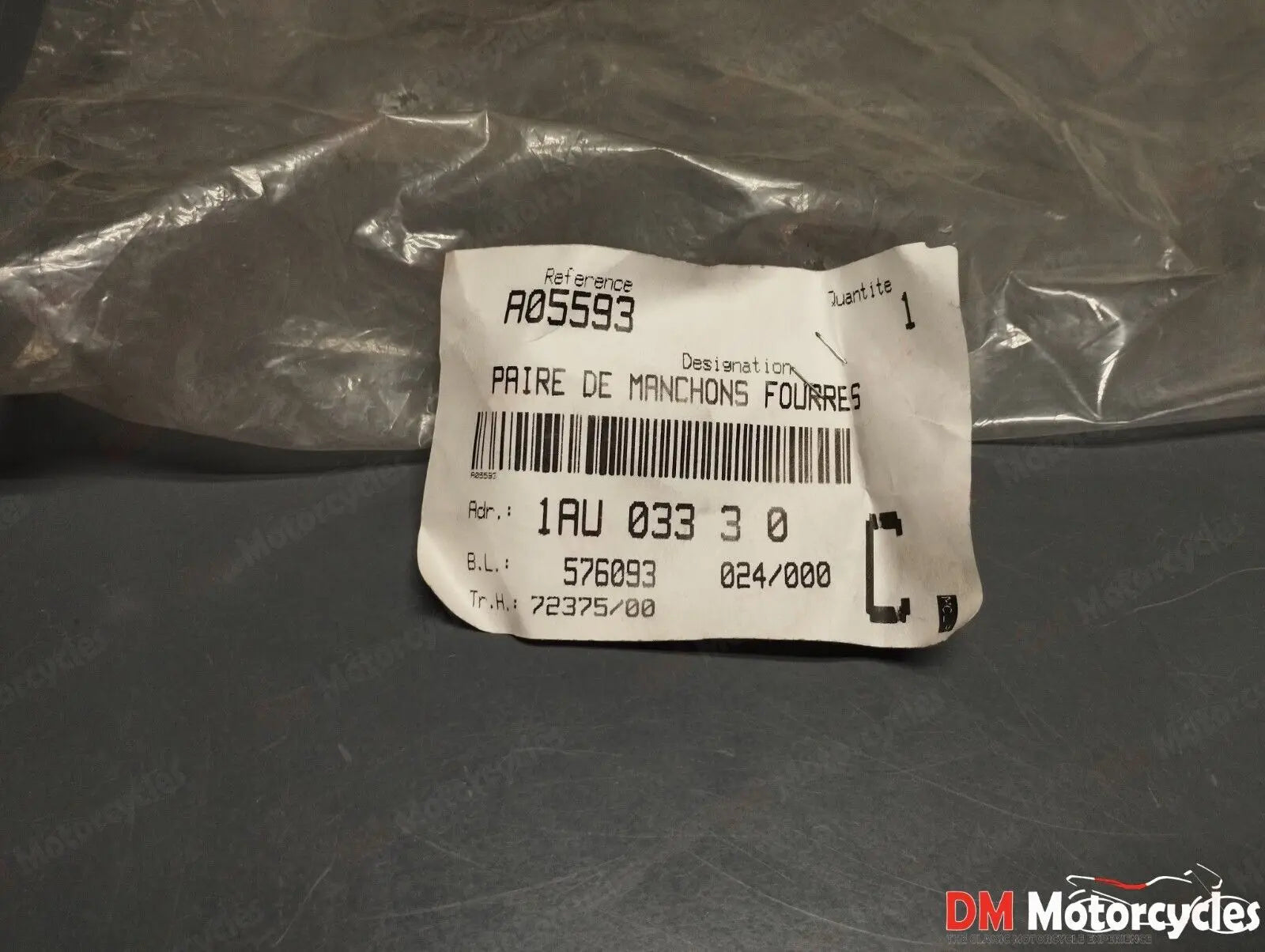 Peugeot genuine Elystar Winter Sleeves Handlebar protection pn A0593